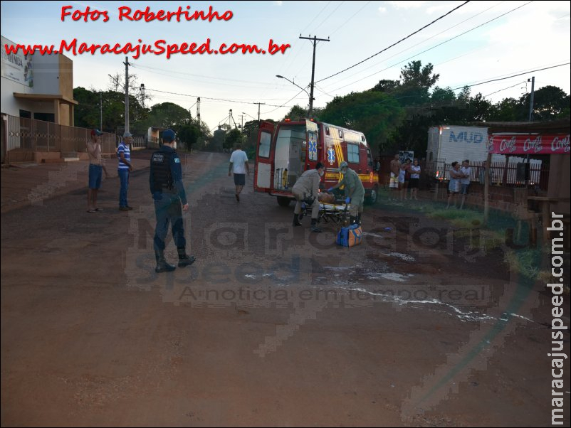 Maracaju: Homem estava transtornado e gritava que tinha que matar alguém, e investiu contra policiais militares