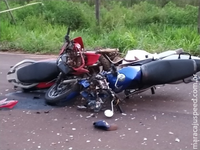 Motociclistas morrem após colisão na MS-147