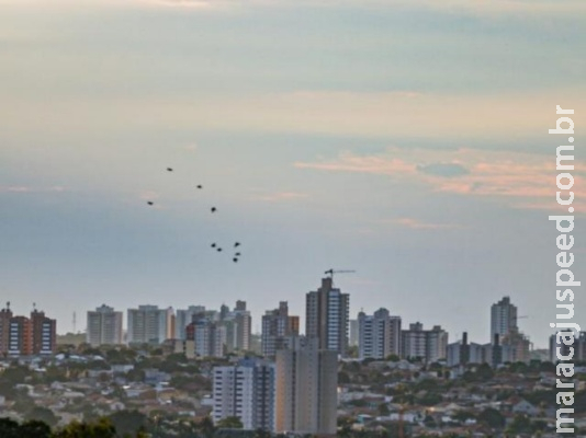 Terça-feira será de calor de 40°C e chuva isolada em Mato Grosso do Sul