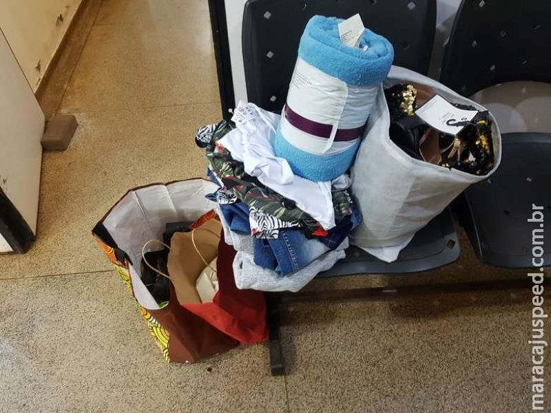 Após ‘limpa’ em lojas do shopping, mulheres são presas