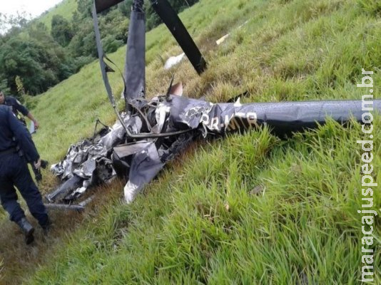 Brasileiro é encontrado morto após queda de helicóptero no Paraguai