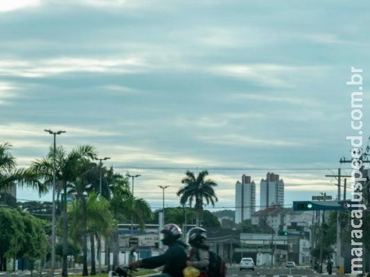 Capital amanhece com céu nublado e anuncia mais chuva para MS nesta quarta Capital amanhece com céu nublado e anuncia mais chuva para MS nesta quarta