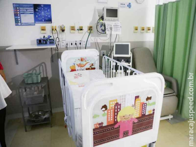 Com mais leitos e ambiente humanizado, Santa Casa inaugura CTI Pediátrica