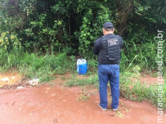 Corpo é encontrado dentro de tambor em “ponto de desova” na fronteira