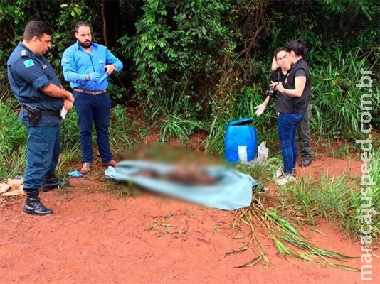 Corpo foi desenterrado e colocado em tambor, afirma delegado Corpo foi desenterrado e colocado em tambor, afirma delegado