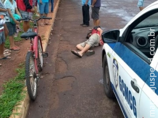 Criança arremessada por desconhecido continua em CTI em estado gravíssimo