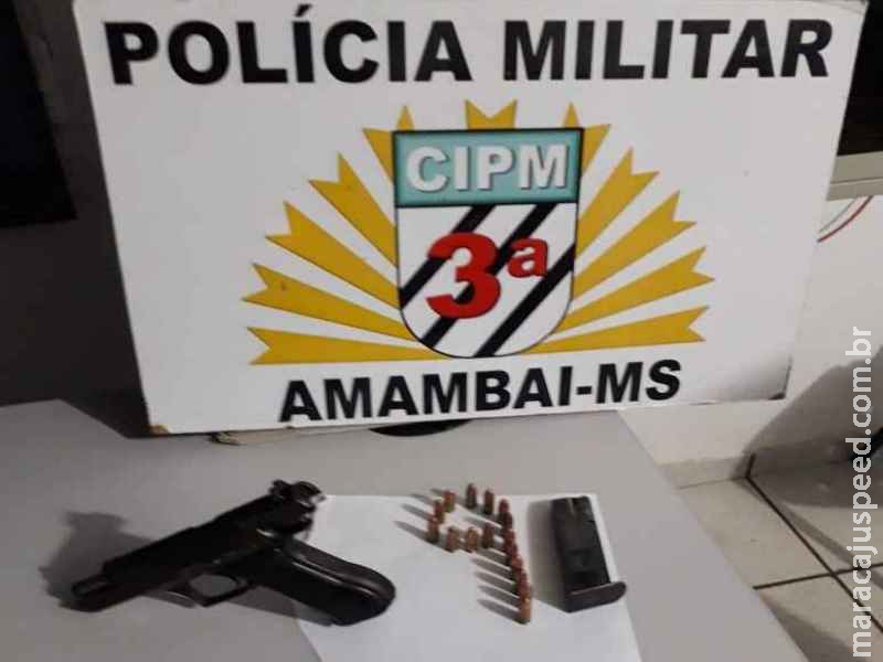 Flagrado com pistola diz que comprou arma depois de ter sofrido sequestro