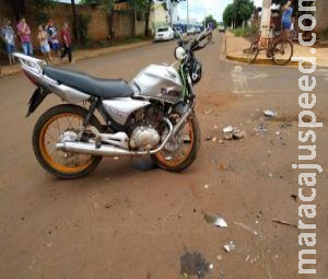 Motociclista atropelado em Dourados está em estado grave no HV