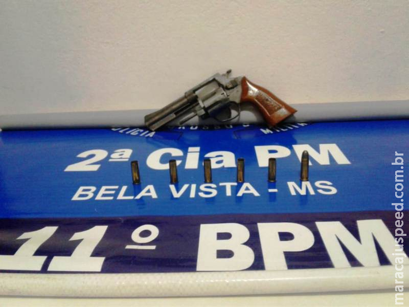 PM apreende autores de furto, dano e porte ilegal de arma de fogo