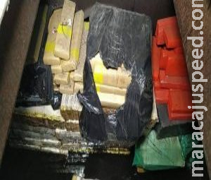 PMR apreende carregamento de maconha em Dourados