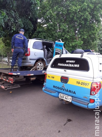 Polícia Militar Rodoviária apreende carga de 80 pneus de origem estrangeira