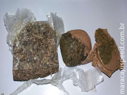 Por R$ 100, preso do semiaberto arremessa droga para pavilhão e se complica