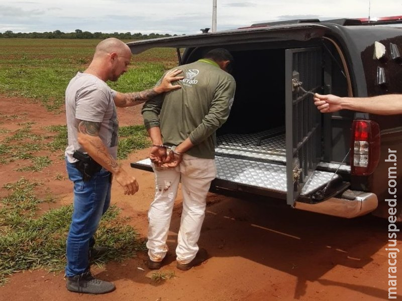 Preso em fazenda por estuprar filha de 14 anos a obrigava a beber com ele