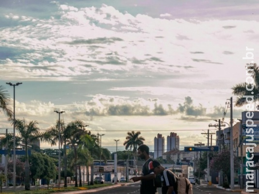 Previsão é de calor de até 34ºC e chuva para todo o Mato Grosso do Sul