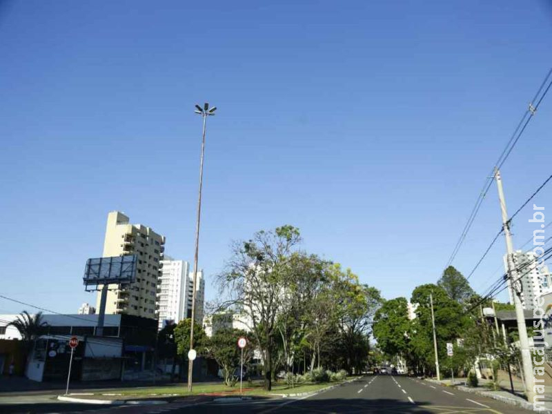 Sexta-feira começa ensolarada e previsão indica chuva em todo MS