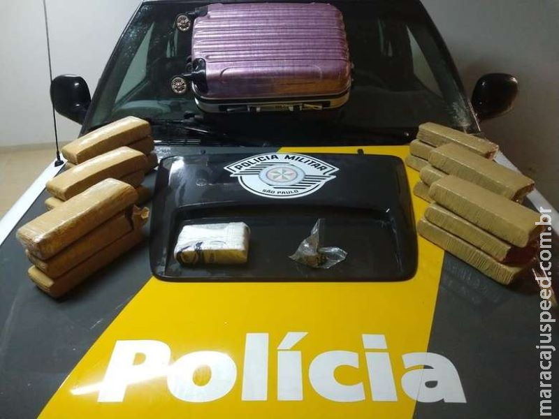Adolescente que saiu de Ivinhema é apreendida com droga em São Paulo