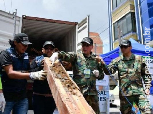 Bolívia apreende cocaína que seria de traficante extraditado para o Brasil