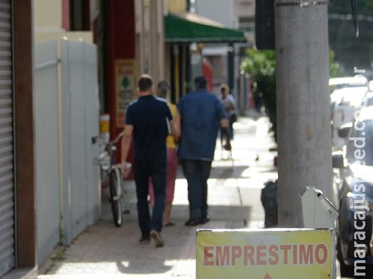 Cai o número de pessoas com nome sujo em Mato Grosso do Sul