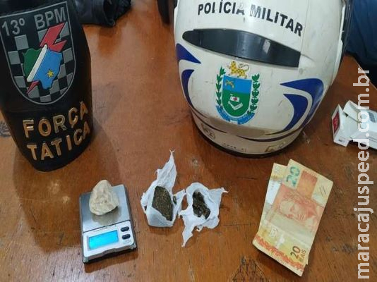 Com tornozeleira eletrônica, mulher é presa por tráfico em cidade de MS