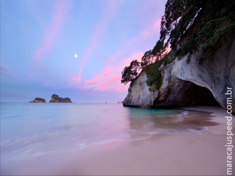 Conheça a Nova Zelândia, que guarda belezas naturais que vão do gelo às praias paradisíacas Conheça a Nova Zelândia, que guarda belezas naturais que vão do gelo às praias paradisíacas