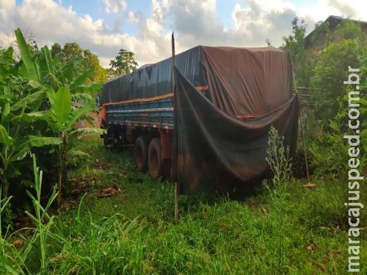 Denúncia anônima leva DOF até contrabando em caminhão camuflado Denúncia anônima leva DOF até contrabando em caminhão camuflado
