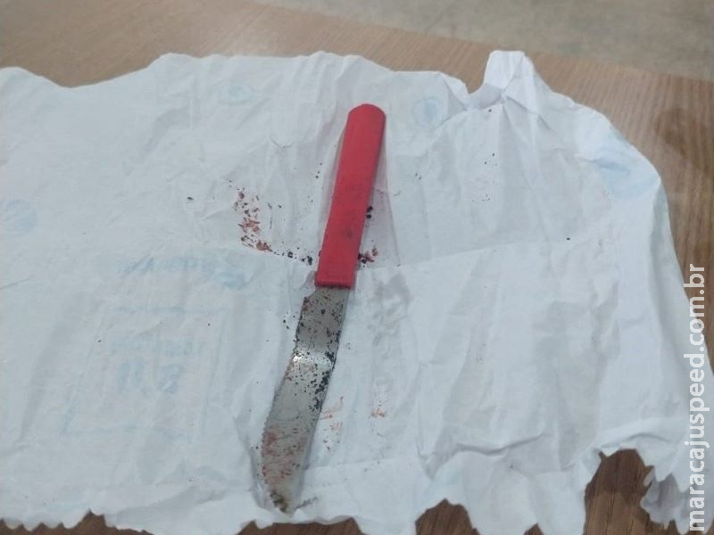 Grávida, adolescente de 15 anos briga com padrasto e o esfaqueia nas costas