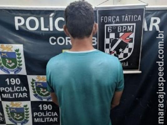 Homem suspeito de estuprar enteada é flagrado de cueca e acaba preso