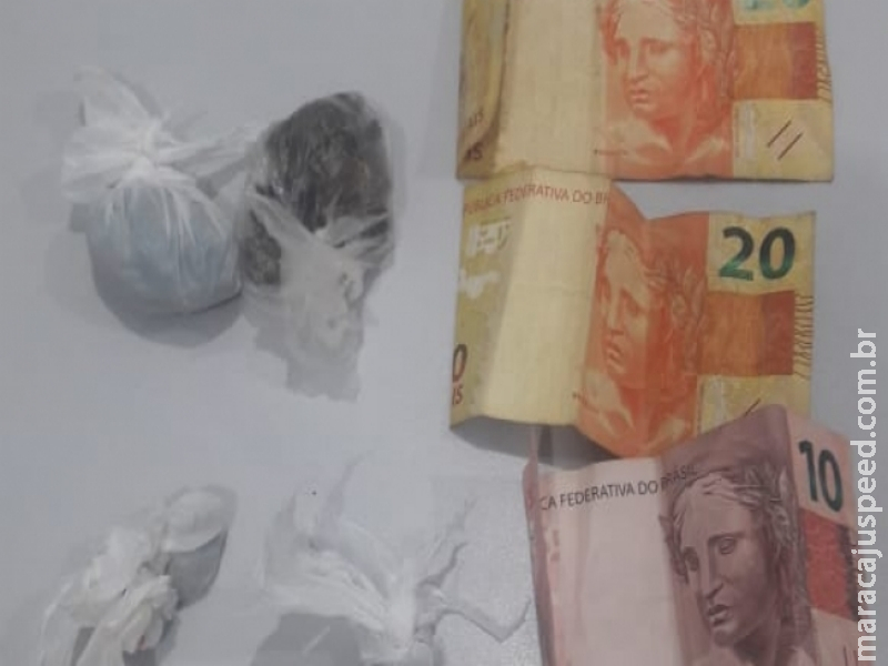 Maracaju: Polícia Militar prende homem por tráfico de drogas e fecha boca de fumo