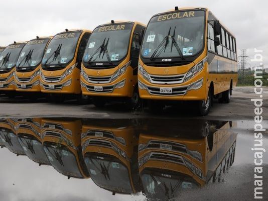 MEC viabiliza compra de 6,2 mil novos ônibus escolares MEC viabiliza compra de 6,2 mil novos ônibus escolares