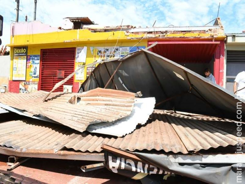 Moradores relatam susto com formação de tornado no Canaã III