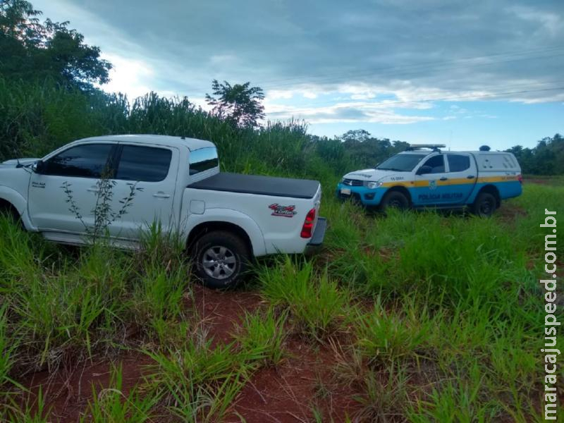 Operação Hórus - Maracaju: Polícia Militar Rodoviária frustra roubo de camionete que era levada para o Paraguai