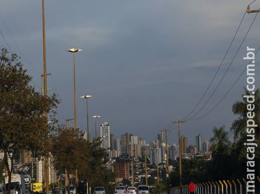 Quarta-feira será de céu parcialmente nublado e pode chover em algumas regiões de MS Quarta-feira será de céu parcialmente nublado e pode chover em algumas regiões de MS