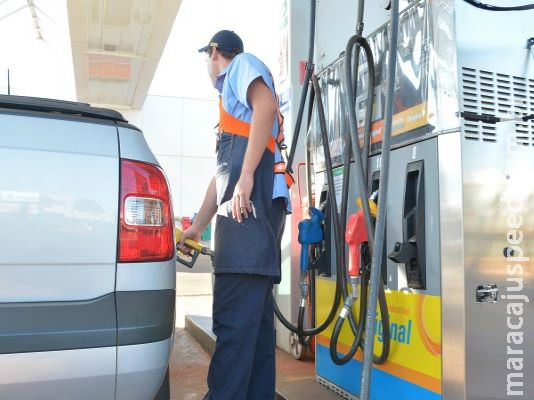 Gasolina teve aumento de 3,96% nos postos de Dourados