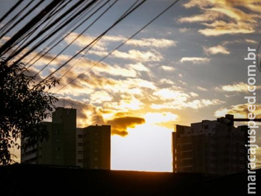 Inmet prevê sexta-feira com calor de 34°C e pancadas de chuva em áreas isoladas