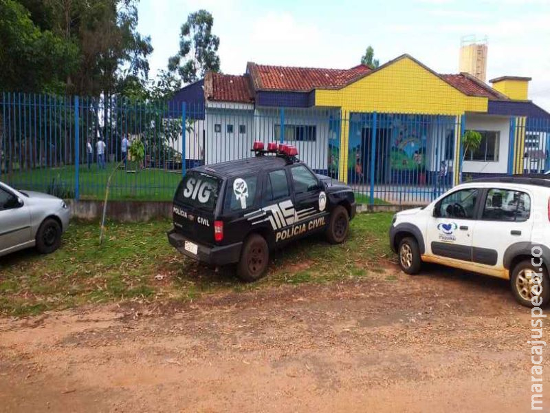 Ladrões furtam R$ 40 mil em equipamentos de creche e deixam ameaça