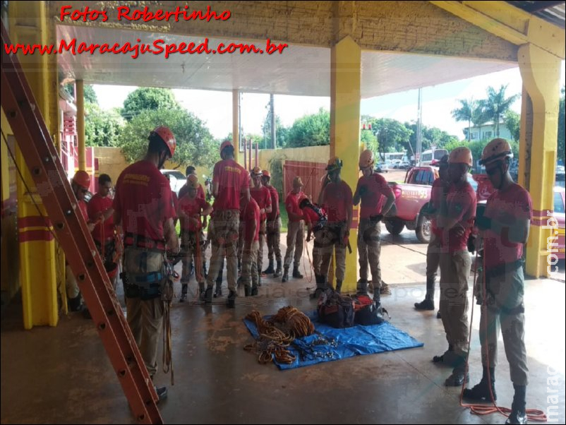Maracaju: 13º SGB/ Ind. do Corpo de Bombeiros inicia mês de treinamento com tema “Salvamento em Altura” Maracaju: 13º SGB/ Ind. do Corpo de Bombeiros inicia mês de treinamento com tema “Salvamento em Altura”