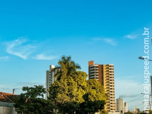 MS terá dia de sol com pancadas de chuvas isoladas durante o sábado