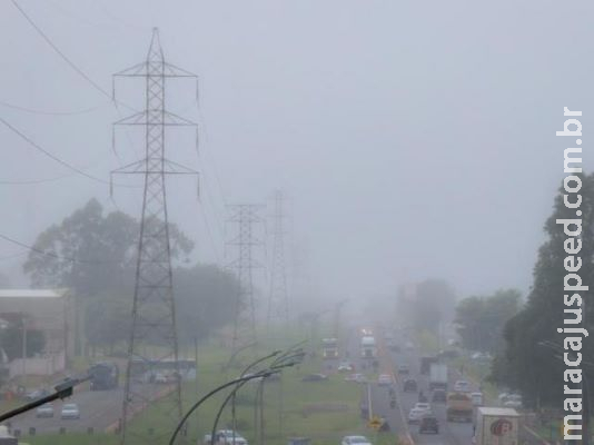 Névoa encobre o céu, mas indica predomínio de sol com tempo estável