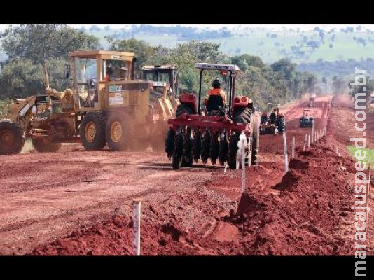 Para escoar produção, sul do Estado recebe pavimentação