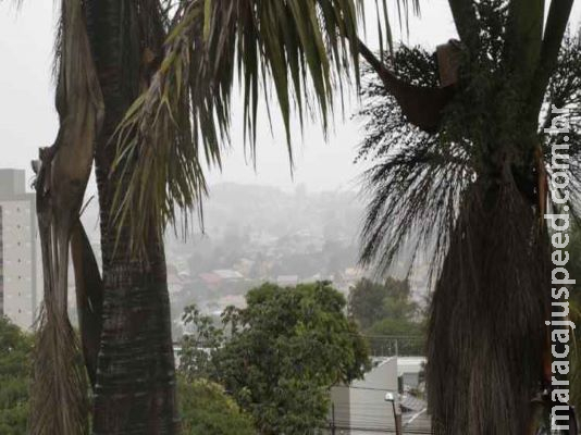 Previsão do tempo: Chuva deve continuar nesta terça-feira em Mato Grosso do Sul