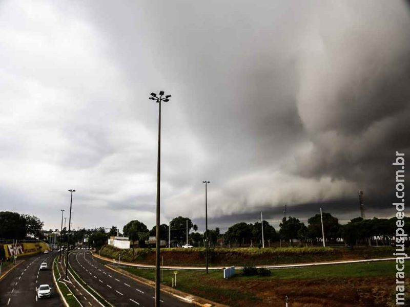 Sábado terá chuvas isoladas durante a tarde e temperaturas de até 34°C em MS Sábado terá chuvas isoladas durante a tarde e temperaturas de até 34°C em MS