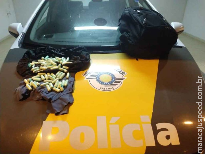 Traficante engole cocaína, atravessa MS e acaba preso em São Paulo com 94 cápsulas Traficante engole cocaína, atravessa MS e acaba preso em São Paulo com 94 cápsulas