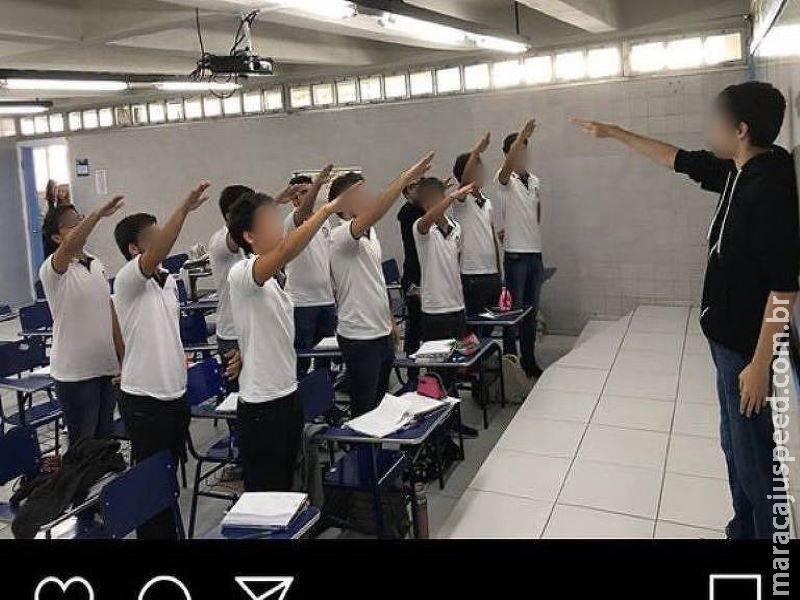 Alunos são suspensos de escola particular no Recife após saudação nazista