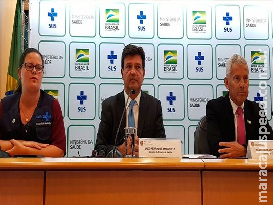 Brasil tem três casos de coronavírus Brasil tem três casos de coronavírus