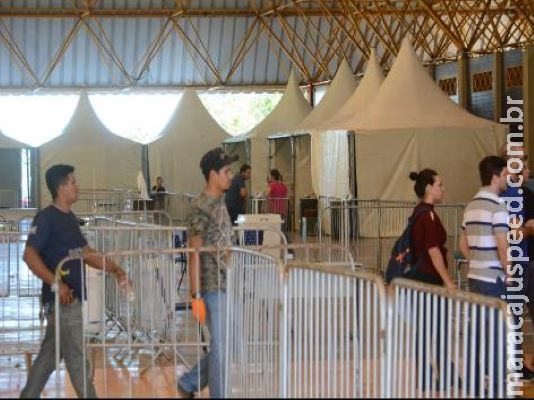 Com previsão de inaugurar na quinta, polo de saúde em parque terá testes rápidos apenas para casos graves