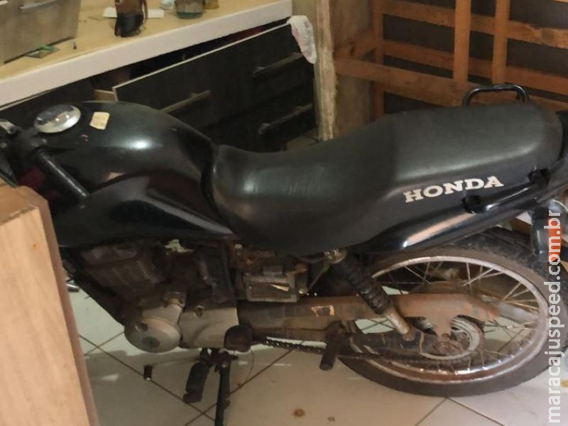 Homem é preso e adolescente é apreendido após furto de moto em Anastácio