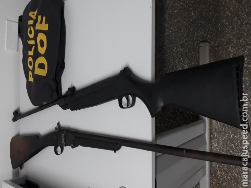 Homem é preso pelo DOF por porte ilegal de arma de fogo Homem é preso pelo DOF por porte ilegal de arma de fogo