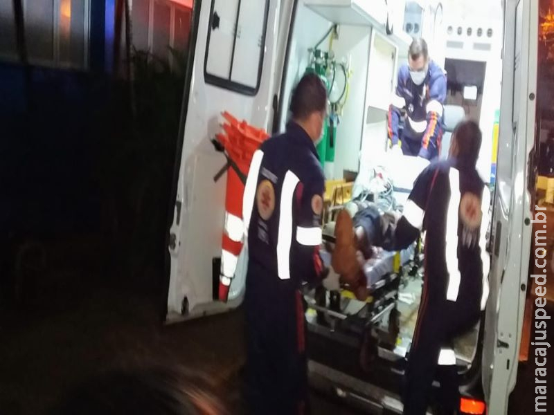 Idoso é espancado por grupo de 6 pessoas na aldeia Jaguapiru Idoso é espancado por grupo de 6 pessoas na aldeia Jaguapiru