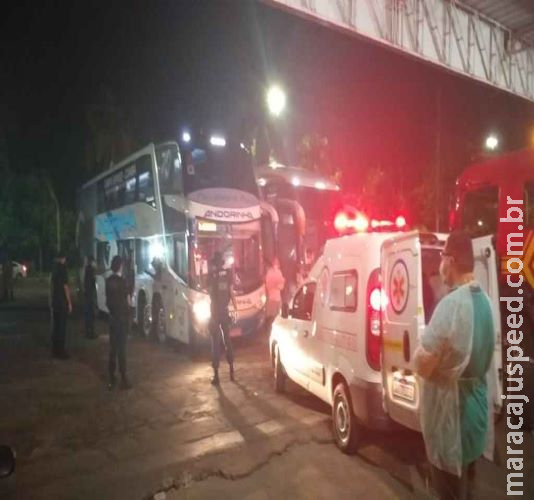 Operação policial detém suspeita de estar com coronavírus que fugiu de SP e pegou ônibus para MS Operação policial detém suspeita de estar com coronavírus que fugiu de SP e pegou ônibus para MS