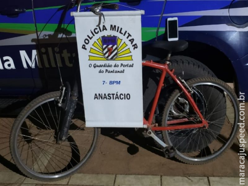 PM prende homem após furto de bicicleta e smartphone em Anastácio PM prende homem após furto de bicicleta e smartphone em Anastácio